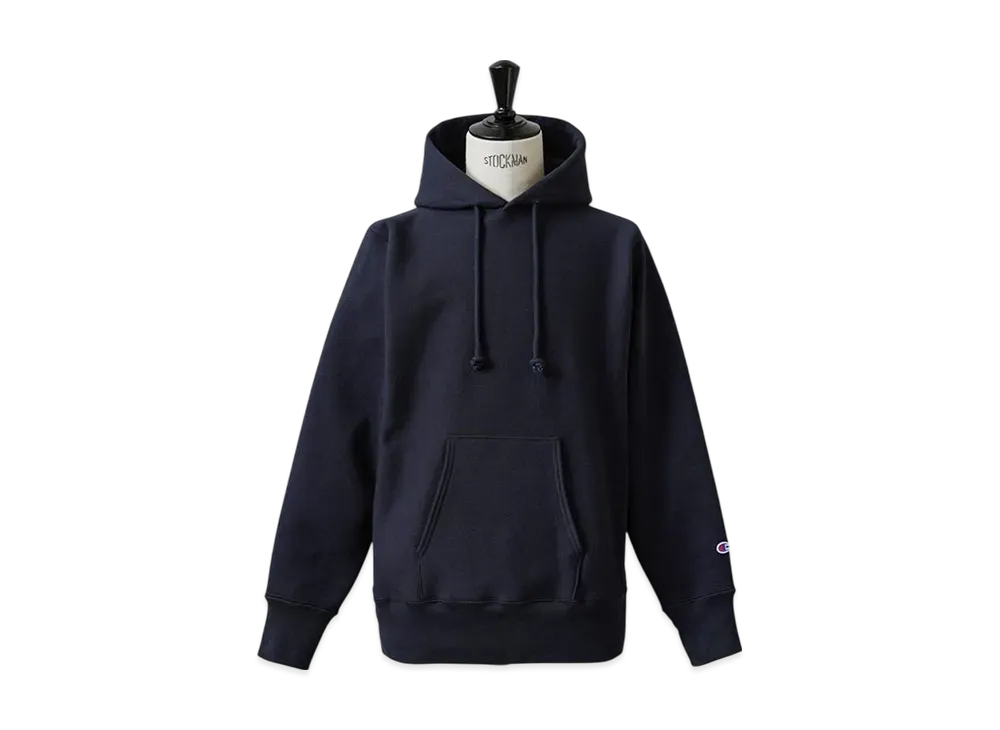 Champion Reverse Weave Hooded Sweatshirt 12.5oz "Navy"