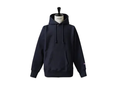 Champion Reverse Weave Hooded Sweatshirt 12.5oz "Navy"