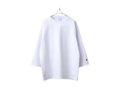 Champion Raglan 3/4 Sleeve T-Shirt "White"