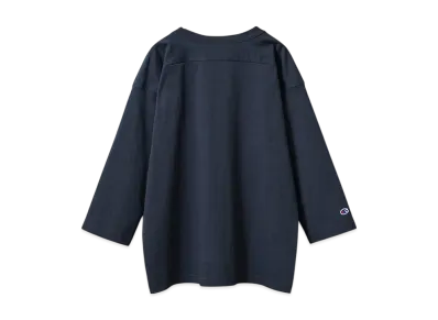 Champion 3/4 Sleeve Football T-Shirt "Navy"