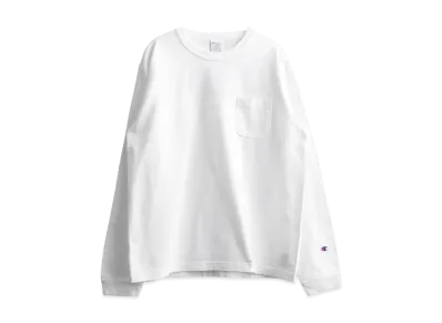 Champion Long Steve Pocket T-Shirt "White"