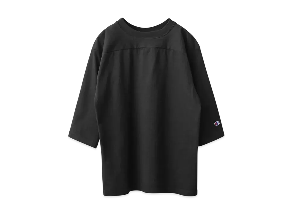 Champion 3/4 Sleeve Football T-Shirt "Black"