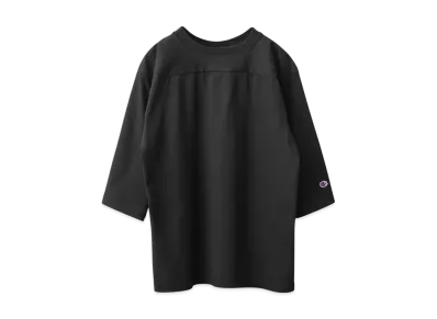 Champion 3/4 Sleeve Football T-Shirt "Black"