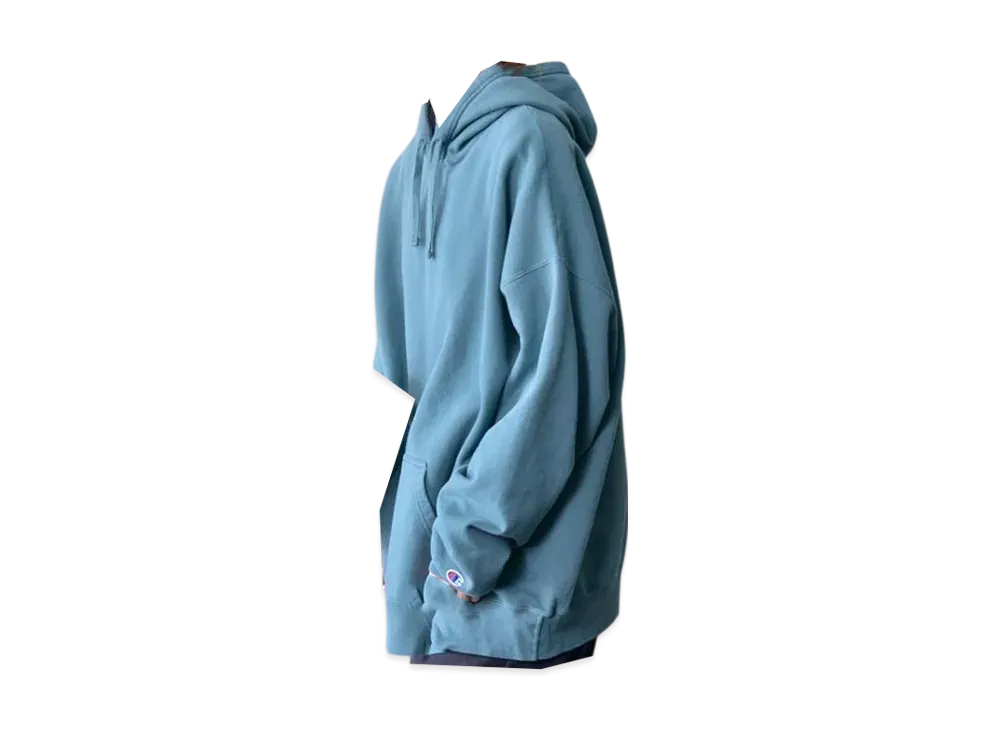 Champion 10oz Garment Dyed Hood Sweatshirt "Cactus"