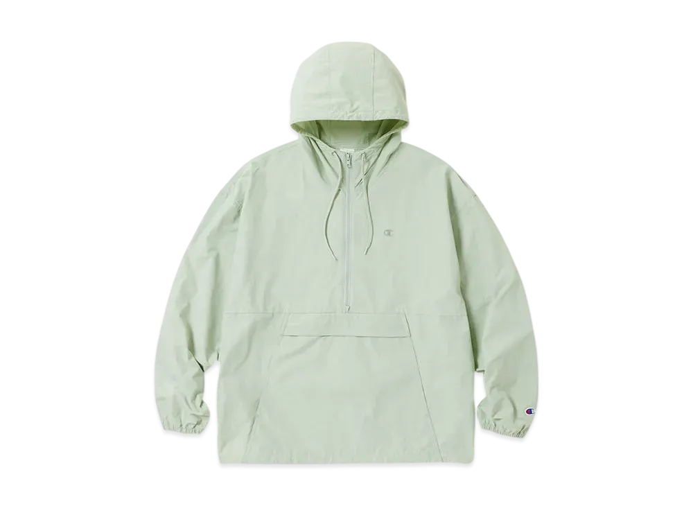 Champion Hooded Anorak Jacket 25SS "Light Grayish Green"