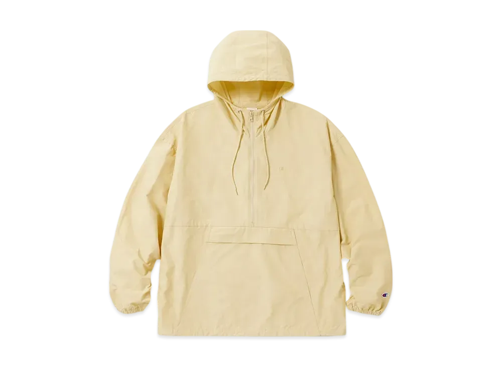 Champion Hooded Anorak Jacket 25SS "Bleach Beige"