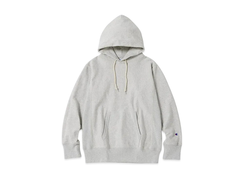 Champion Reverse Weave Hooded Sweatshirt 25SS "Light Gray"