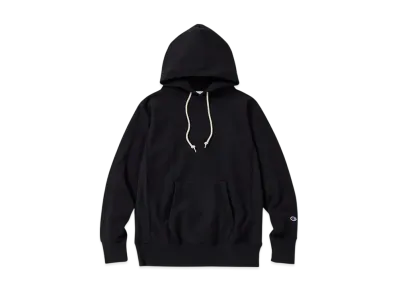 Champion Reverse Weave Hooded Sweatshirt 25SS "Black"