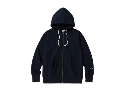 Champion Reverse Weave Zip Hooded Sweatshirt 25SS "Navy"
