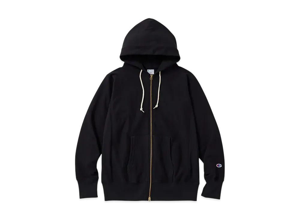 Champion Reverse Weave Zip Hooded Sweatshirt 25SS "Black"