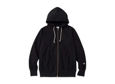 Champion Reverse Weave Zip Hooded Sweatshirt 25SS "Black"