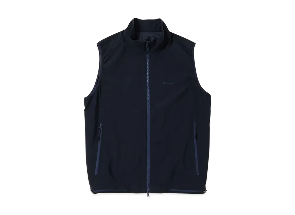 Champion Zip Vest Jacket 25SS "Dark Navy"