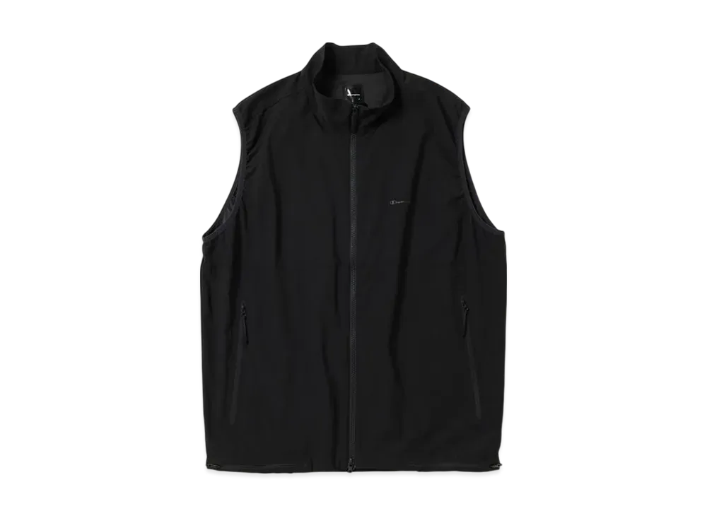 Champion Zip Vest Jacket 25SS "Off Black"