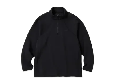 Champion Half Zip Sweatshirt 25SS "Off Black"