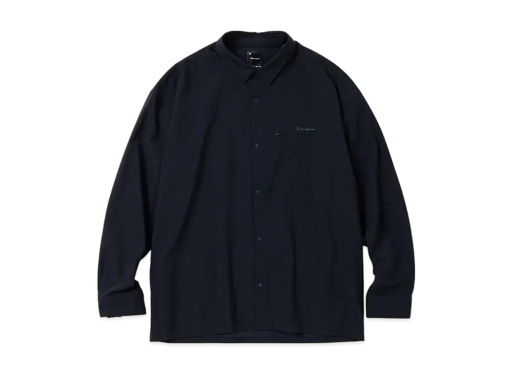 Champion Long Sleeve Shirt 25SS "Dark Navy"