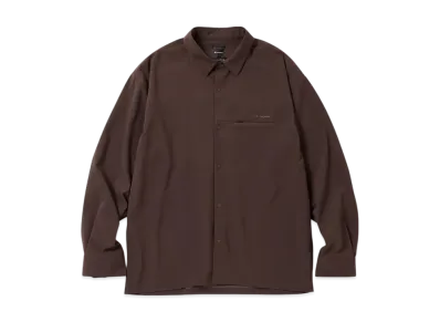 Champion Long Sleeve Shirt 25SS "Mocha"