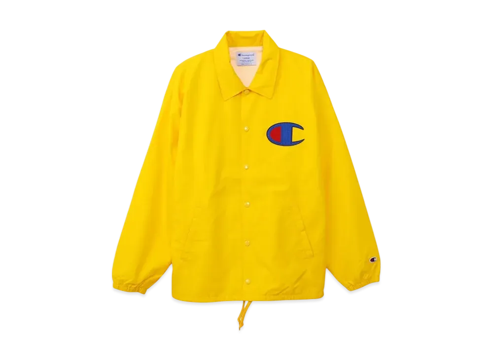 Champion Coach Jacket 25SS "Yellow"