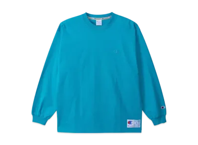 Champion Long Sleeve T-Shirt 25SS "Teal Blue"