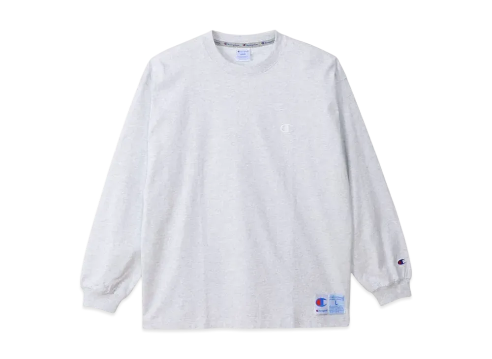 Champion Long Sleeve T-Shirt 25SS "Heather Grey"