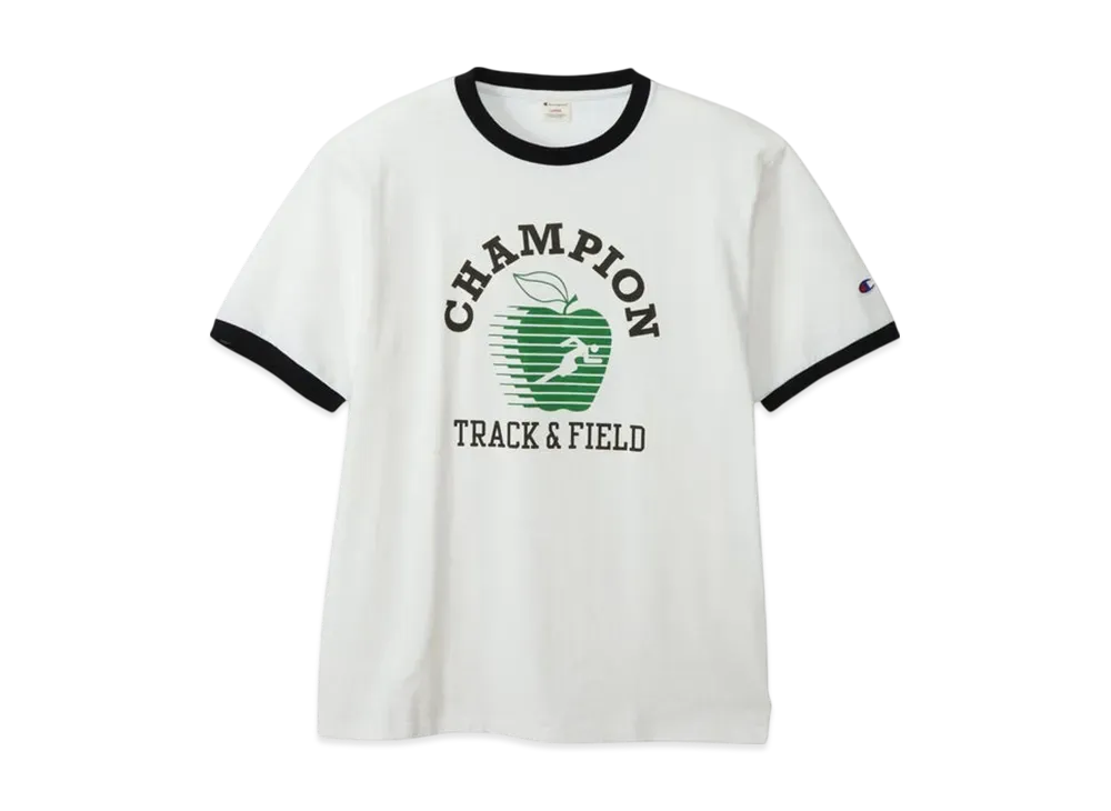 Champion Short Sleeve Ringer T-Shirt 25SS "Black"