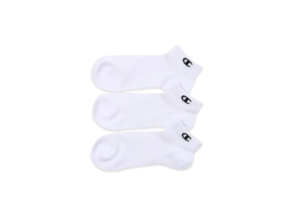 Champion 3-Pair Sneakers In Socks "White"