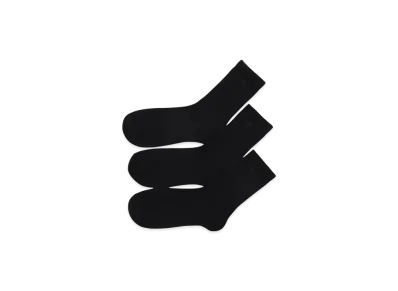 Champion 3-Pair Crew Socks "Black"