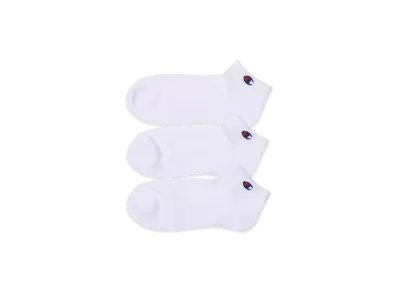 Champion 3-Pair Sneakers In Socks "White"