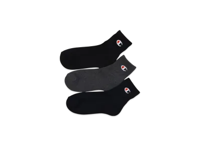Champion 3-Pair Quarter Length Socks "Assortment"