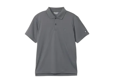 Champion Large Size Polo Shirt 25SS "Silver"