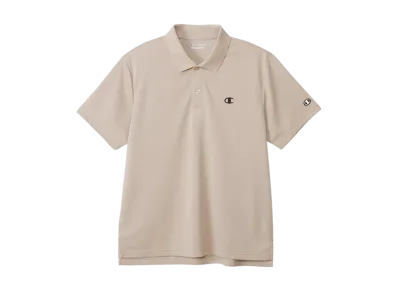 Champion Large Size Polo Shirt 25SS "Sand Beige"