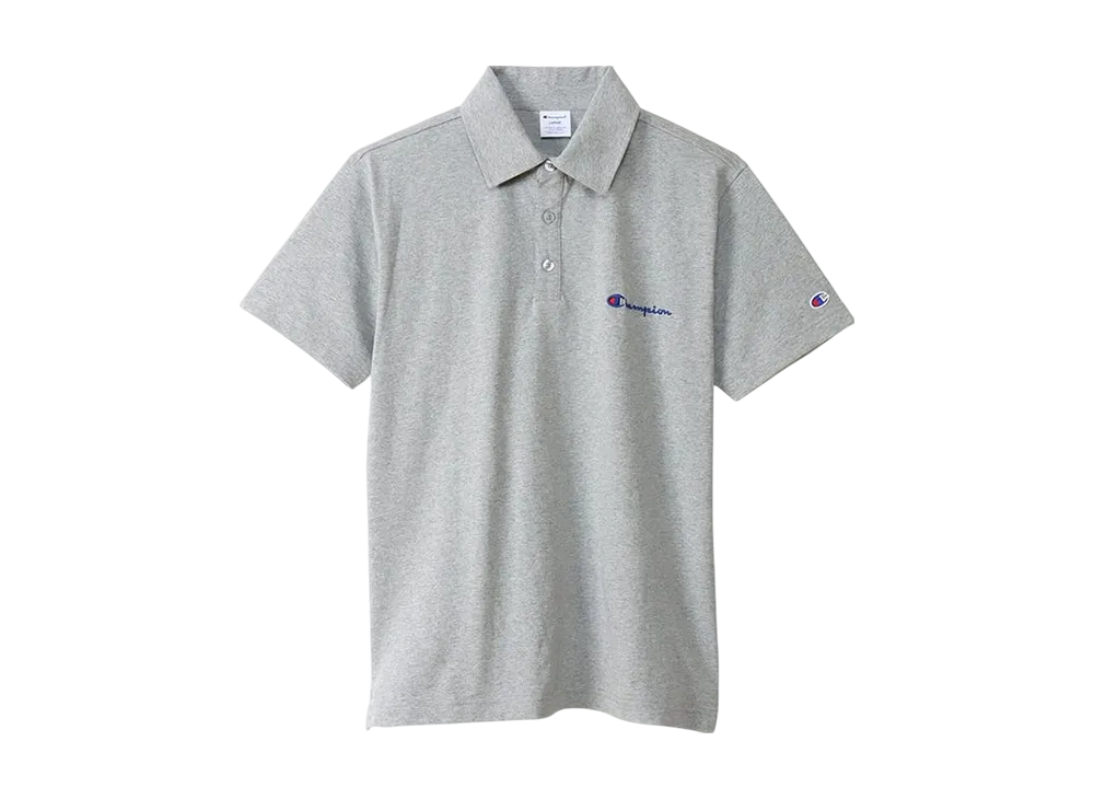 Champion Short Sleeve Polo Shirt 25SS "Oxford Gray"