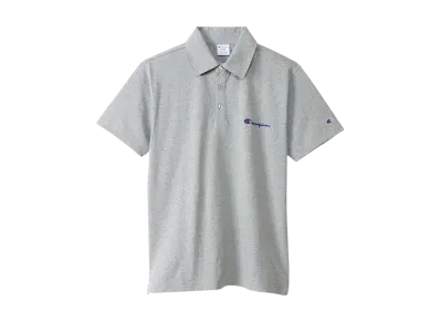 Champion Short Sleeve Polo Shirt 25SS "Oxford Gray"