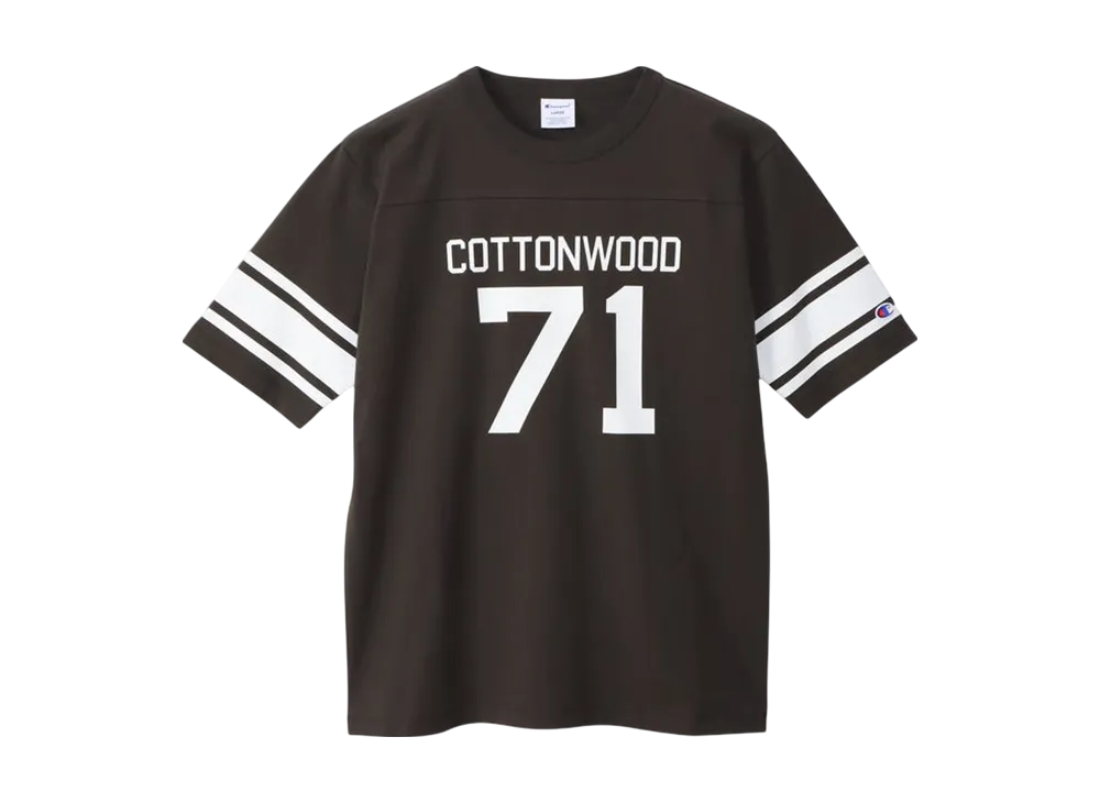 Champion Short Sleeve Football T-Shirt 25SS "Off Black"