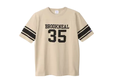 Champion Large Size Short Sleeve Football T-Shirt 25SS "Sand"