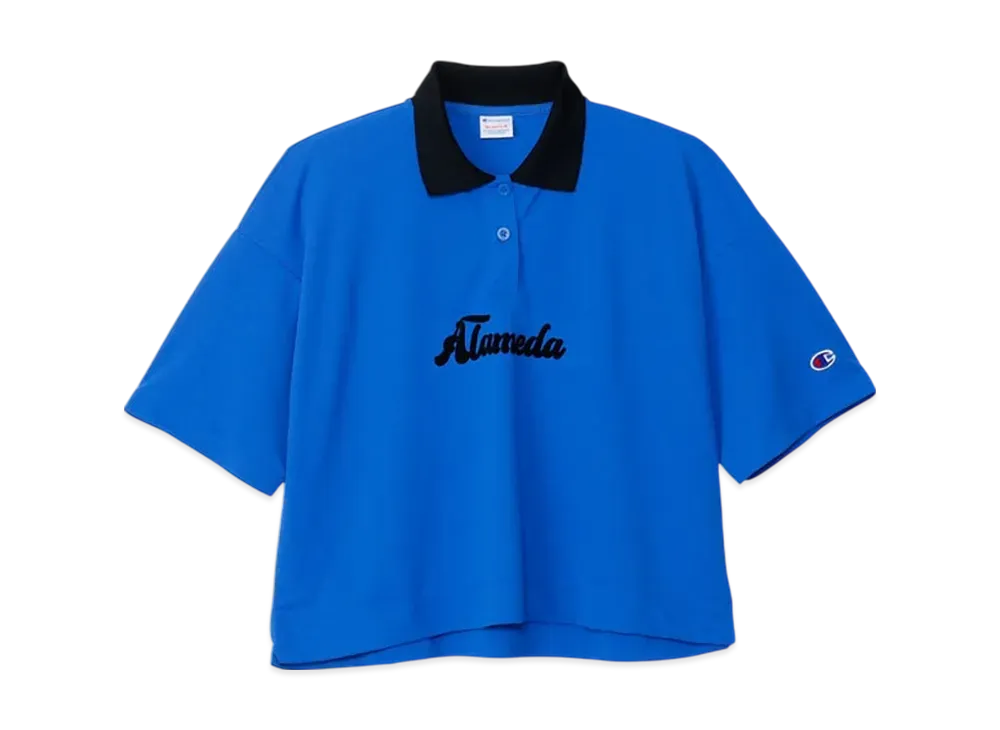 Champion Women's Polo Shirt 25SS "Windsor Blue"