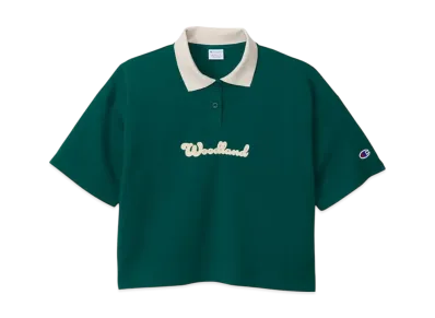 Champion Women's Polo Shirt 25SS "Dark Green"