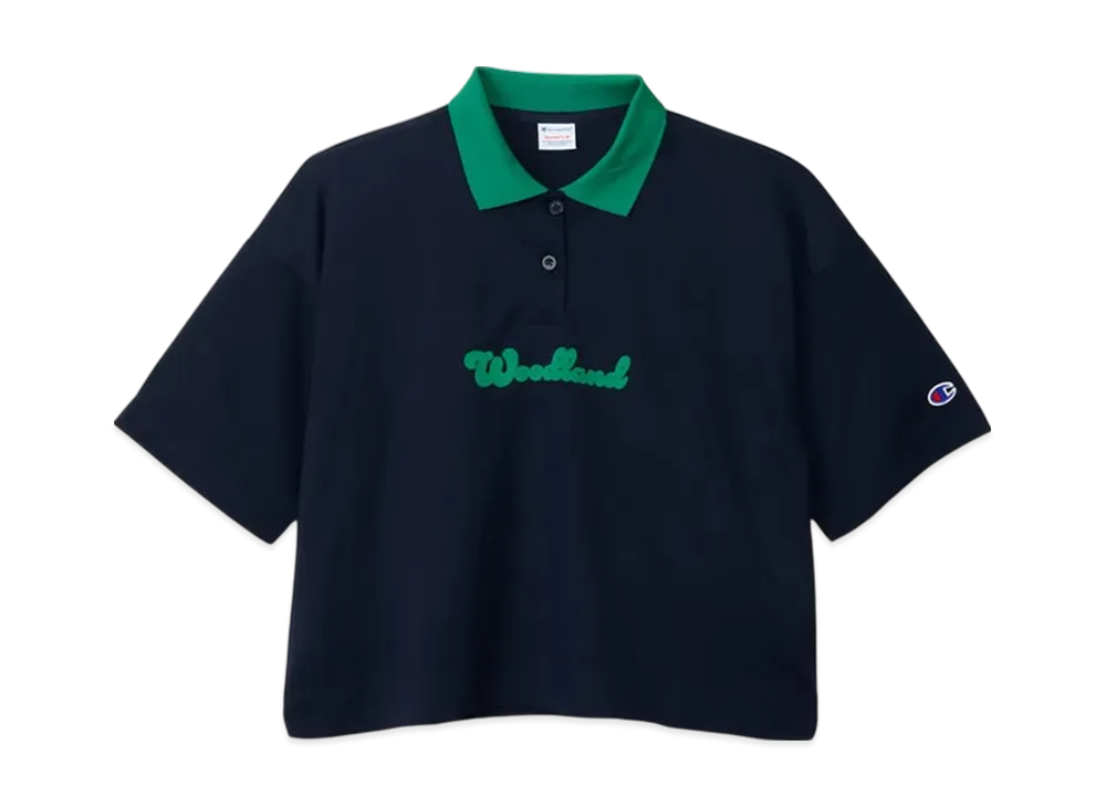 Champion Women's Polo Shirt 25SS "Dark Navy"