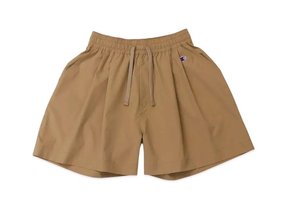 Champion Women's Shorts 25SS "Sand Beige"