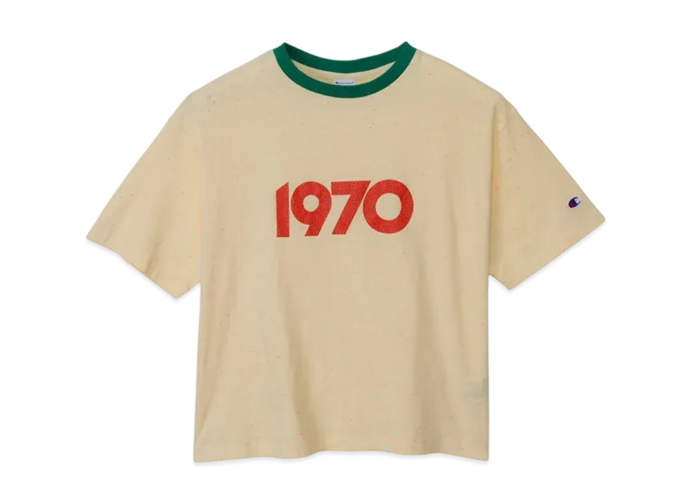 Champion Women's Short Sleeve T-Shirt 25SS "Pale Yellow"