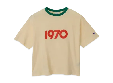 Champion Women's Short Sleeve T-Shirt 25SS "Pale Yellow"