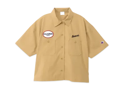 Champion Women's Short Sleeve Shirt 25SS "Sand Beige"