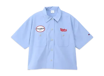 Champion Women's Short Sleeve Shirt 25SS "Pale Blue"