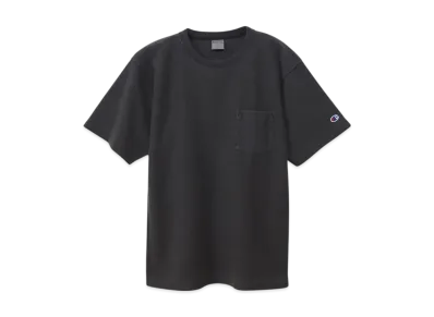 Champion Reverse Weave Short Sleeve Pocket T-Shirt 25SS "Off Black"