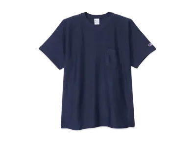 Champion Reverse Weave Short Sleeve Pocket T-Shirt 25SS "Navy"