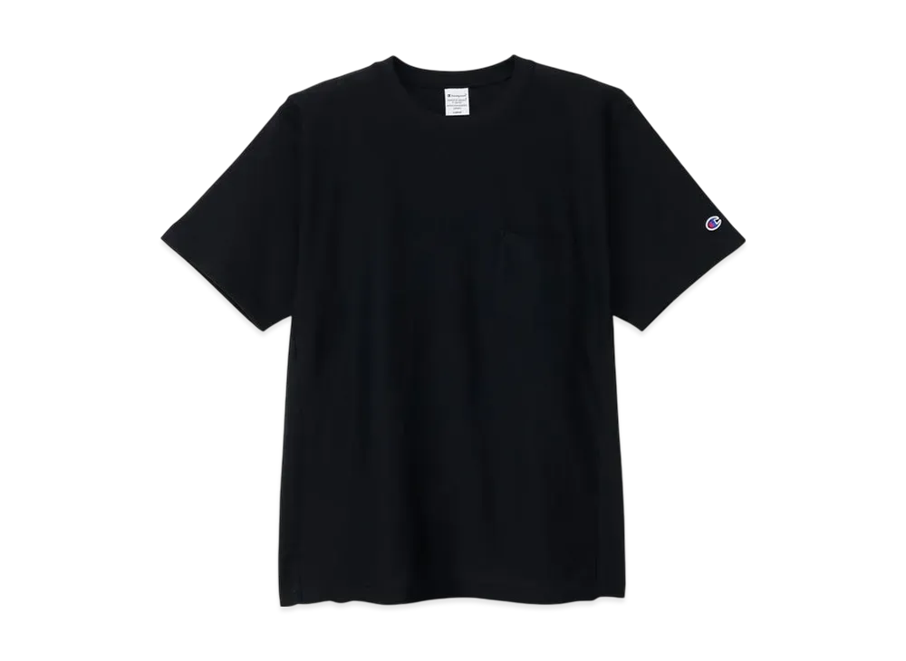 Champion Reverse Weave Short Sleeve Pocket T-Shirt 25SS "Black"