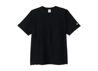 Champion Reverse Weave Short Sleeve Pocket T-Shirt 25SS "Black"