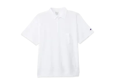 Champion Reverse Weave Short Sleeve Pocket Polo Shirt 25SS "White"