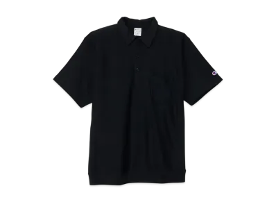 Champion Reverse Weave Short Sleeve Pocket Polo Shirt 25SS "Black"