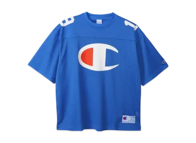 Champion Football T-Shirt 25SS "Mediterranean Blue"