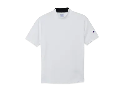 Champion Short Sleeve Mock Neck Shirt 25SS "White"